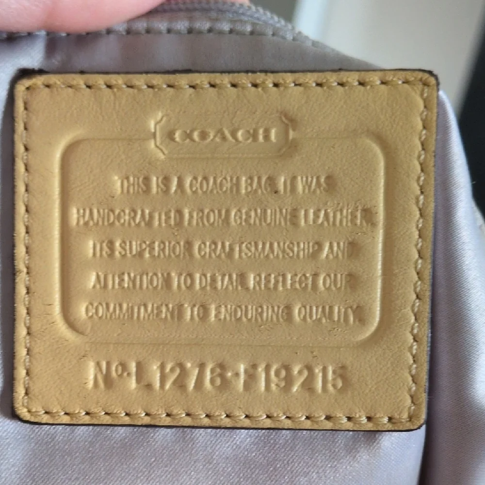 Coach Op Art Yellow Patent Leather With Stitched C Silver Kisslock Satchel - Picture 3 of 11